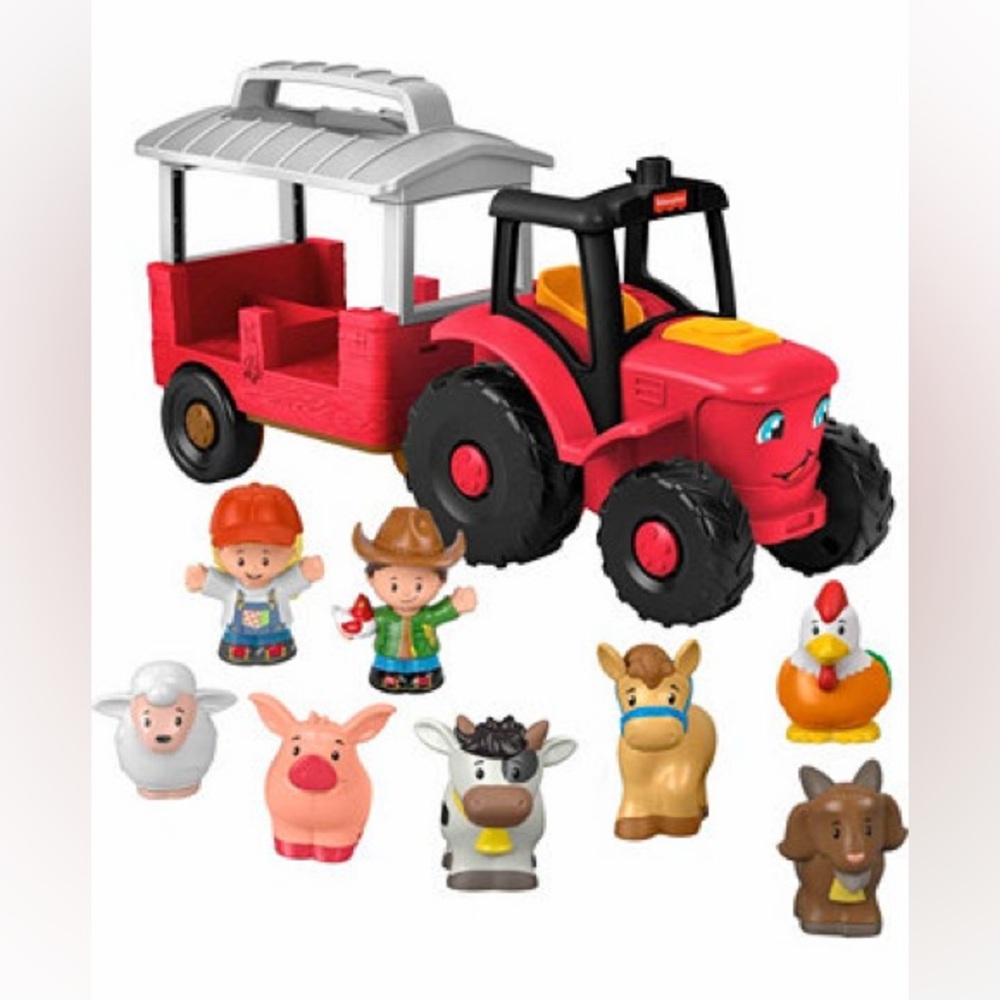 Fisher Price Caring for Animals Tractor Set